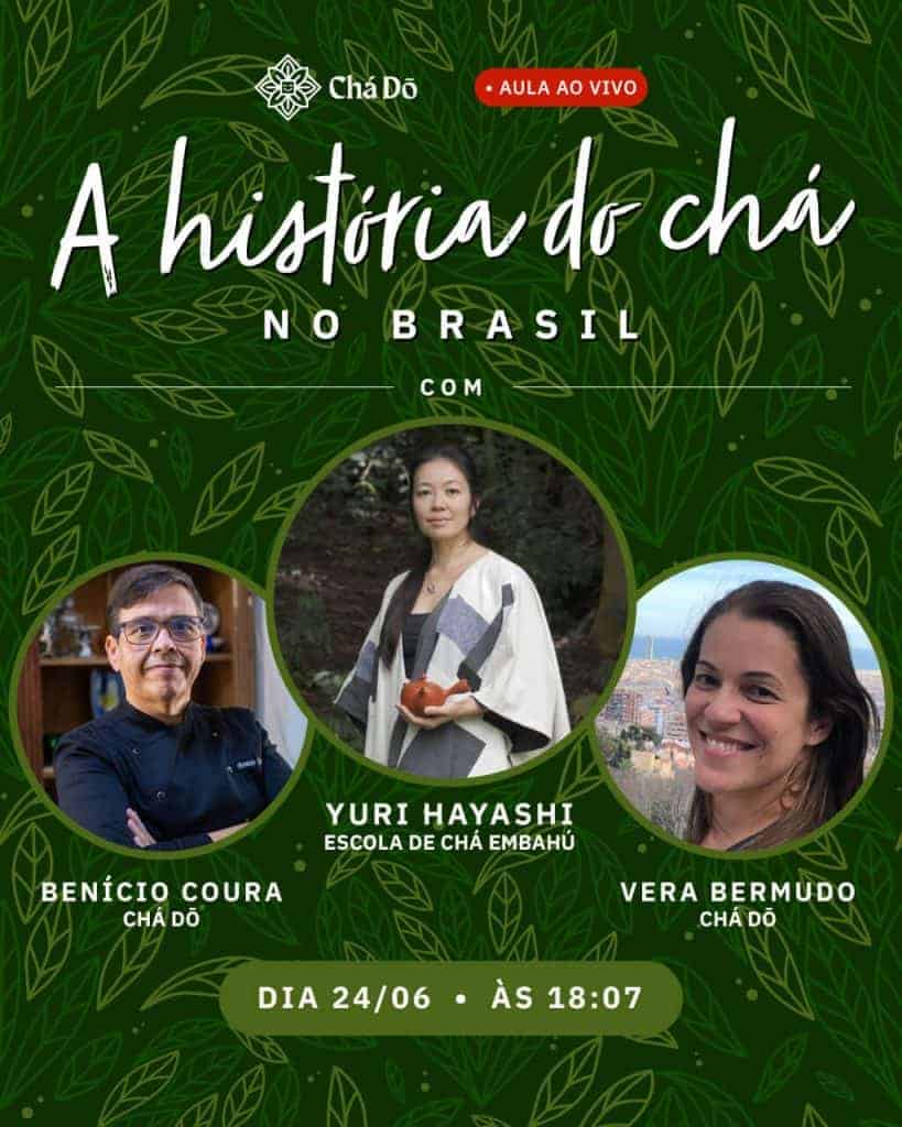 A História do Chá no Brasil, com Yuri Hayashi