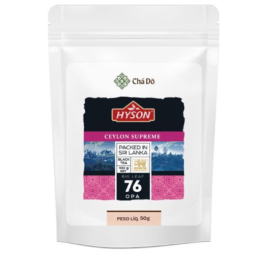 Chá Preto Premium (50g) – Hyson Teas