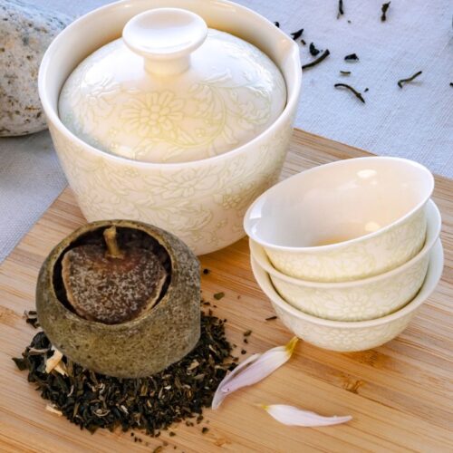 Chá Escuro Pu'er Xiao Qing Gan – Chá Dō 8g à 10g