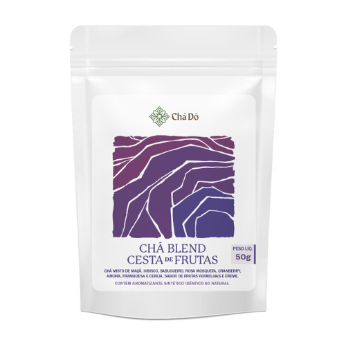 Chá Blend Cesta de Frutas (50g) - Chá Dō