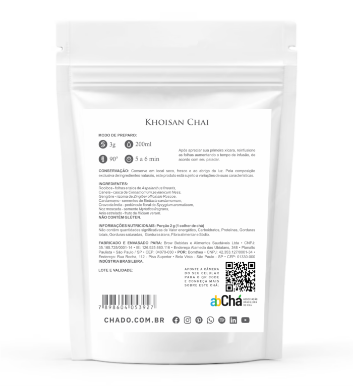 Khoisan Chai (50g) - Chá Dō - Imagem 3