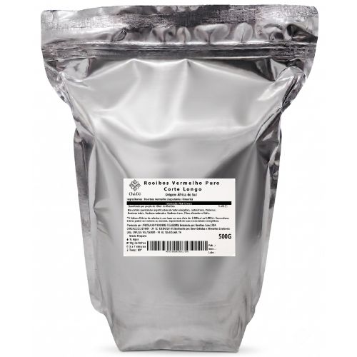 Chá de Rooibos Vermelho Puro Corte Longo - 500g