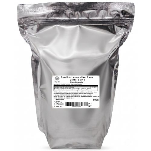 Chá de Rooibos Vermelho Puro Corte Curto - ROOISEEKOEI 500g